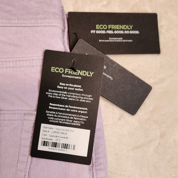 Silver Jeans Co. Highly Desirable High Rise Short Lavender Size 27/3 (wo… - Picture 16 of 16